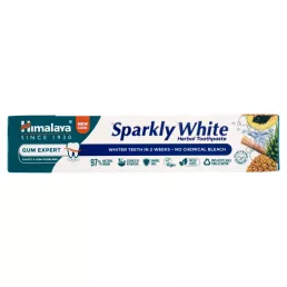   Himalaya Sparkly White fogfehérítő gyógynövényes fogkrém (75 ml)