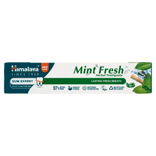 Himalaya Mint Fresh frissítő, mentás gyógynövényes fogkrémgél (75 ml)