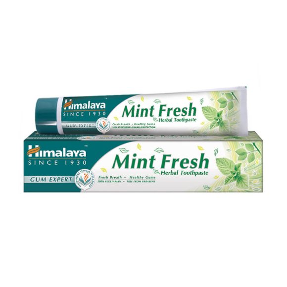Himalaya Mint Fresh frissítő, mentás gyógynövényes fogkrémgél (75 ml)