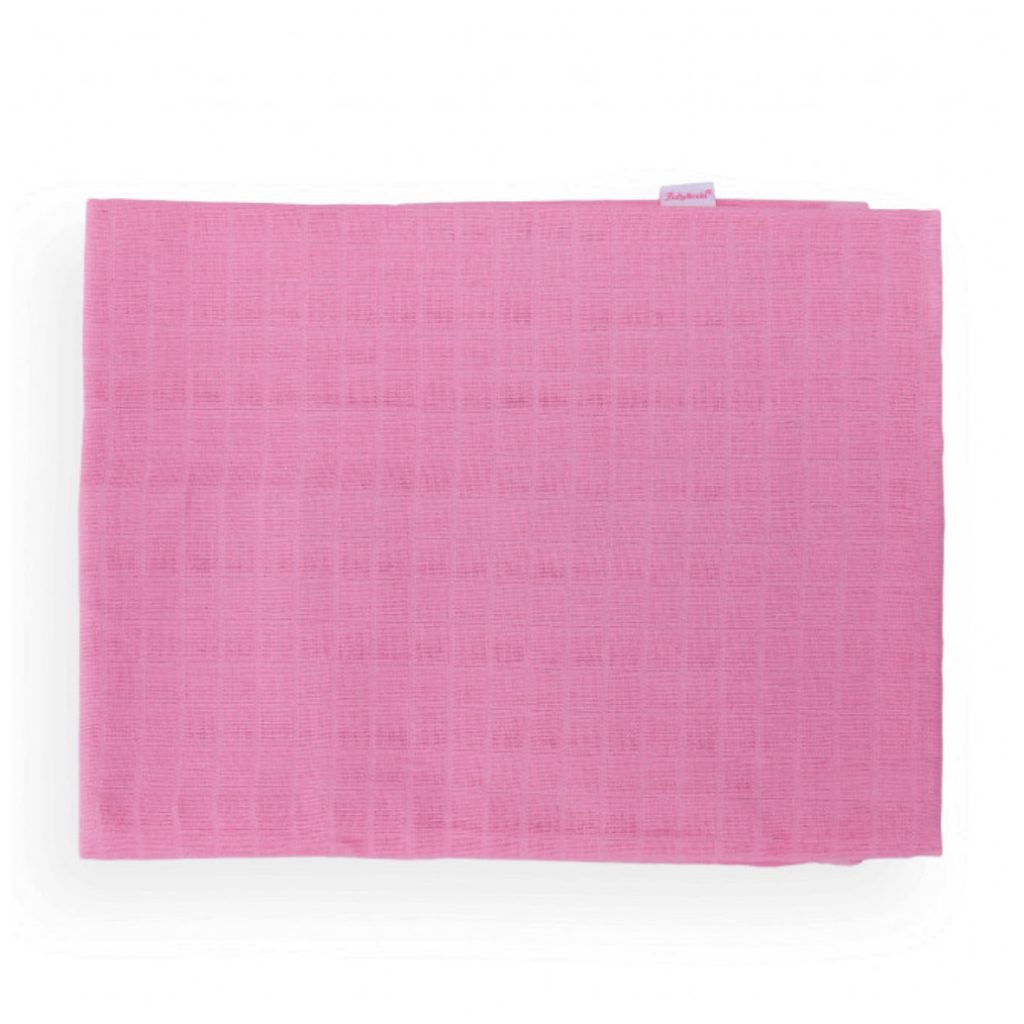 BabyBruin színes tetra kifogó 90x140 cm (rózsa)