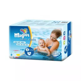 Magics Swimpants úszópelenka S, 3-8 kg, 12 db