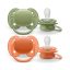 Philips Avent SCF093/01 Játszócumi Ultrasoft Premium neutral 18hó+ 2 db (zöld -narancs)
