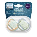 Philips Avent SCF376/23 Játszócumi Ultra air éjszakai 18hó+ neutral 2db (csillag-hold)