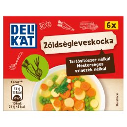 Delikát Zöldségleves kocka (60 g)