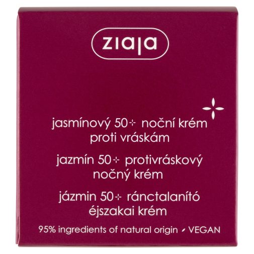 ZIAJA Jázminos ránctalanító éjszakai krém  (50 ml)