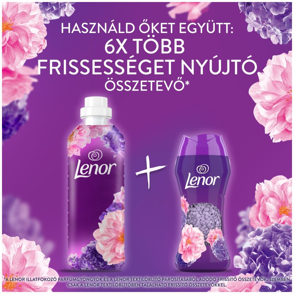 Lenor Floral Bouquet öblítő 1,39 liter (59 mosás)