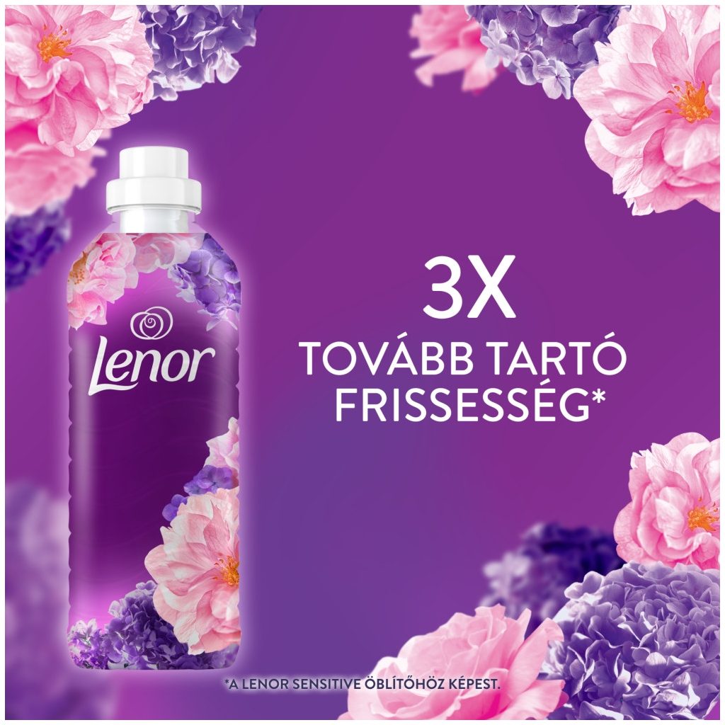 Lenor Floral Bouquet öblítő 1,39 liter (59 mosás)