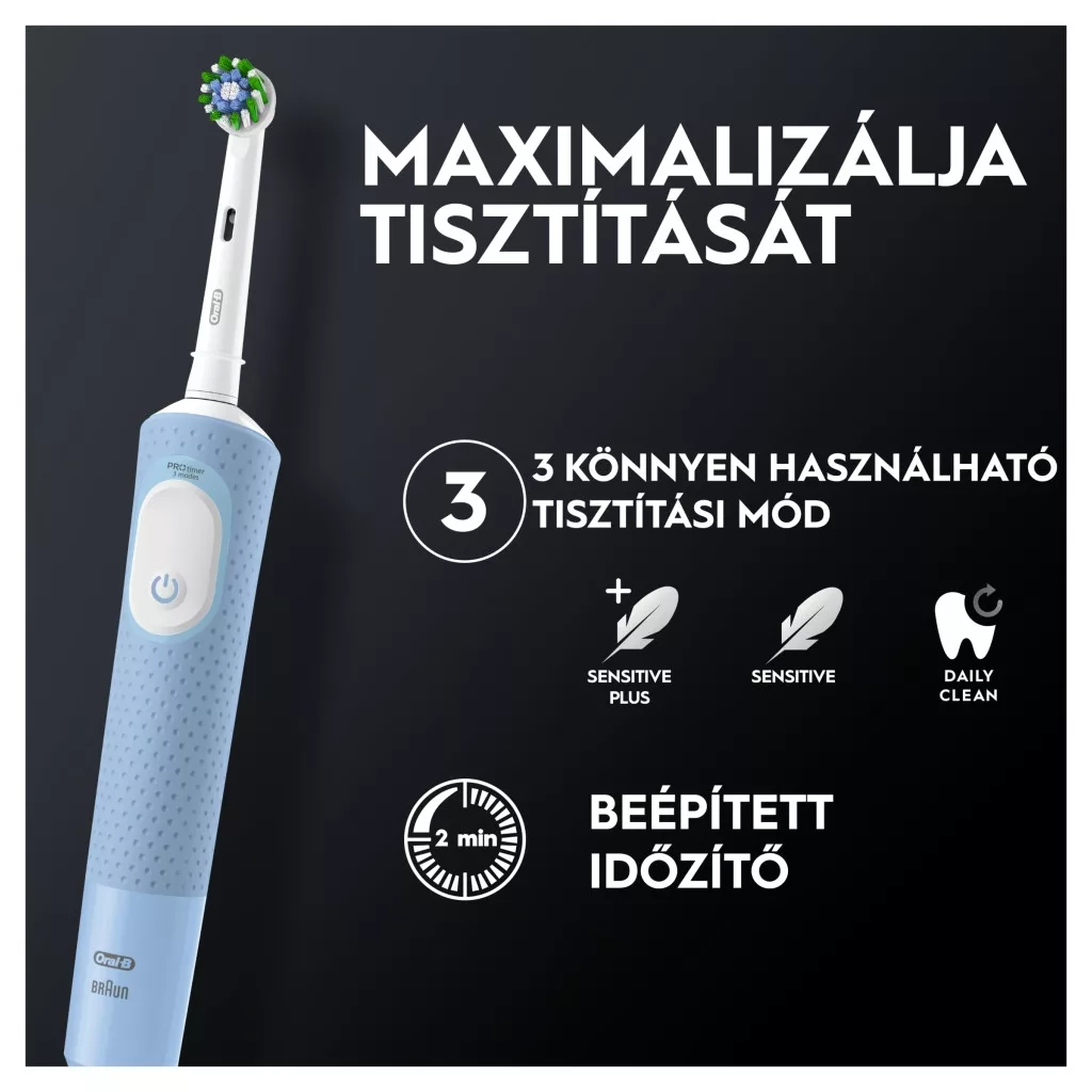 Oral-B Vitality Pro Protect X Clean lila elektromos fogke