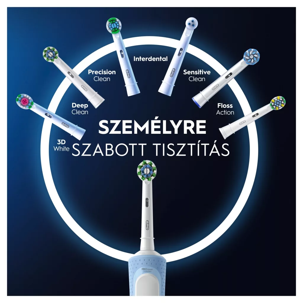 Oral-B Vitality Pro Protect X Clean lila elektromos fogke