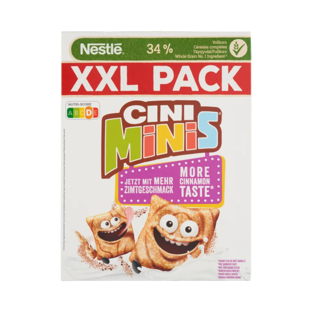 Cini Minis ropogós, fahéjas gabonapehely (645 g)