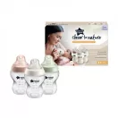 Tommee Tippee CTN cumisüveg szett 3 db, 260 ml (pasztell)