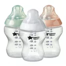 Tommee Tippee CTN cumisüveg szett 3 db, 260 ml (pasztell)