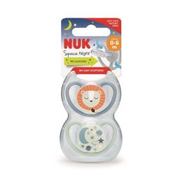 NUK Space night cumi 0-6 hó 2 db (fiú)