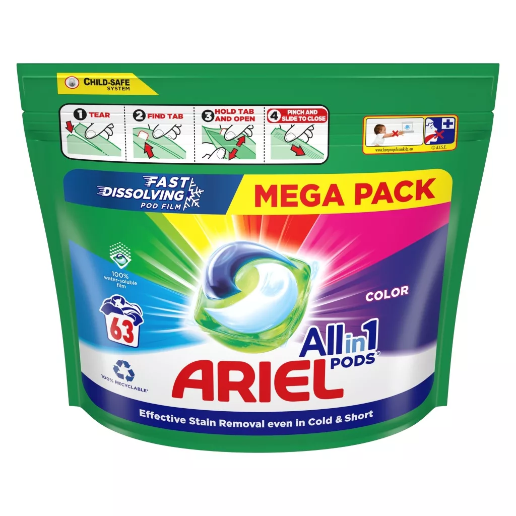 Ariel Color mosókapszula (63 db)