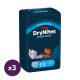 Huggies Drynites éjszakai pelenka, 8-13 éves korú fiúnak, 30-48 kg, 3x9 db