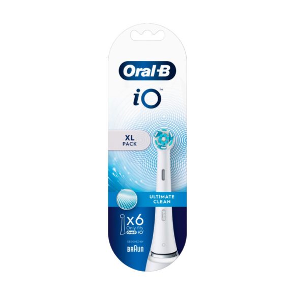 Oral-B iO Ultimate Clean fogkefefej fehér (6 db)
