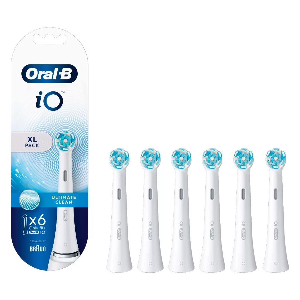 Oral-B iO Ultimate Clean fogkefefej fehér (6 db)