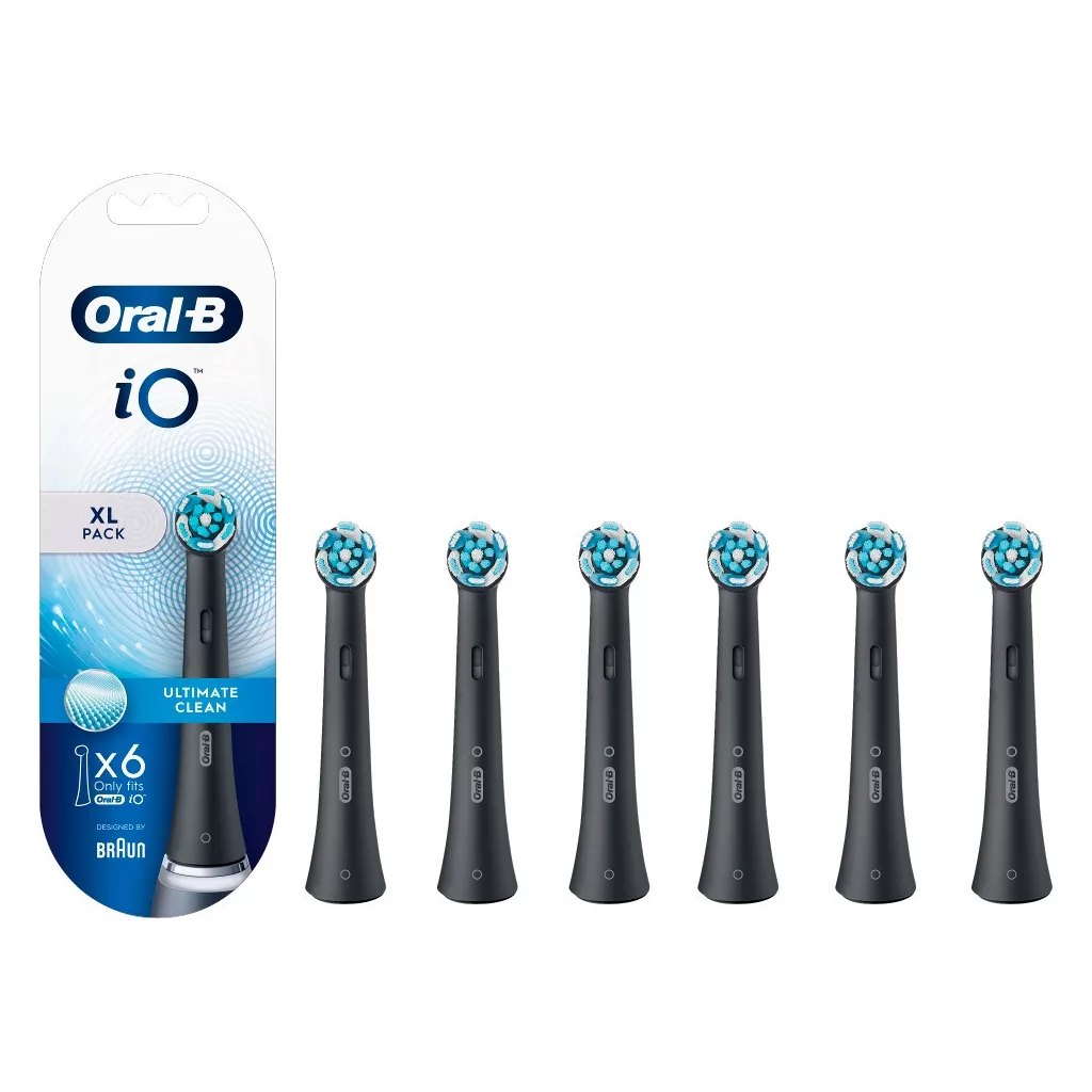 Oral-B iO Ultimate Clean fogkefefej fekete (6 db)