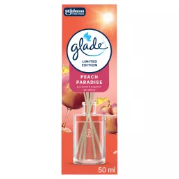   Glade Reed Diffuser Peach Paradise fapálcás illatosító (50 ml)