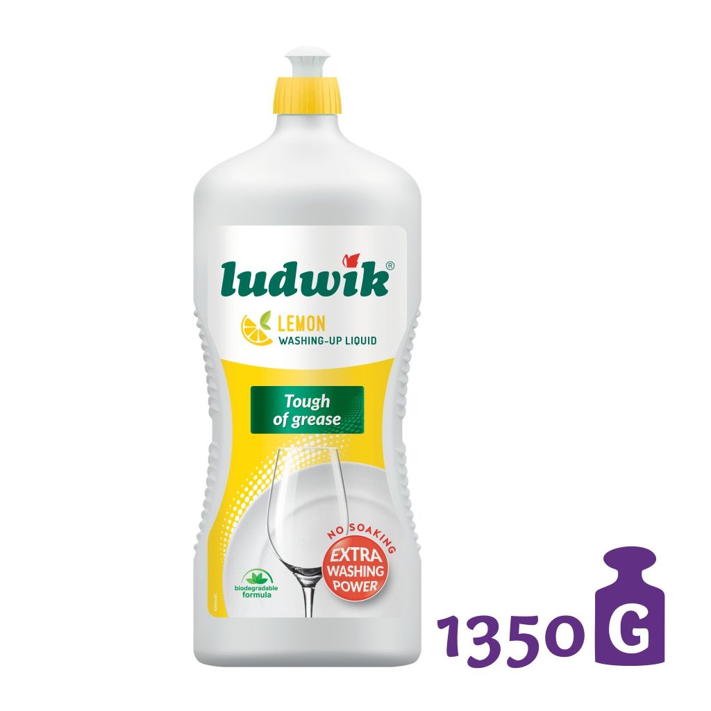 Ludwik mosogatószer citrom illattal (1350g)