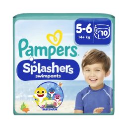 Pampers Splashers úszópelenka, méret: 5-6 (14 kg+), 10 db