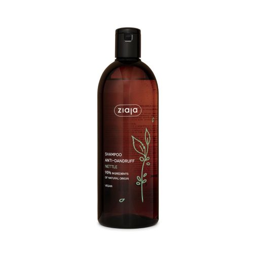 ZIAJA hajsampon csalán kivonattal, korpásodás ellen (500 ml)