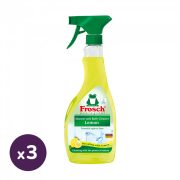 Frosch fürdőszoba tisztító spray citrommal 3x500 ml