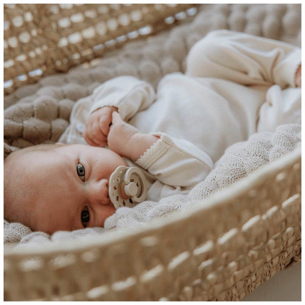 Bibs Boheme cumi 6-18 hó, 2 db (krémfehér-zsálya)