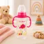 BabyBruin fogantyús cumisüveg, 240 ml (lányos)
