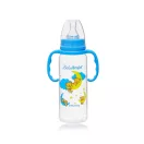 BabyBruin fogantyús cumisüveg, 240 ml (fiús)