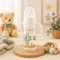 BabyBruin fogantyús cumisüveg, 240 ml (fehér)