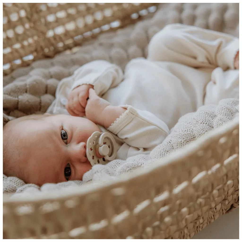 Bibs Boheme cumi 0-6 hó, 2 db (vanília-barack)