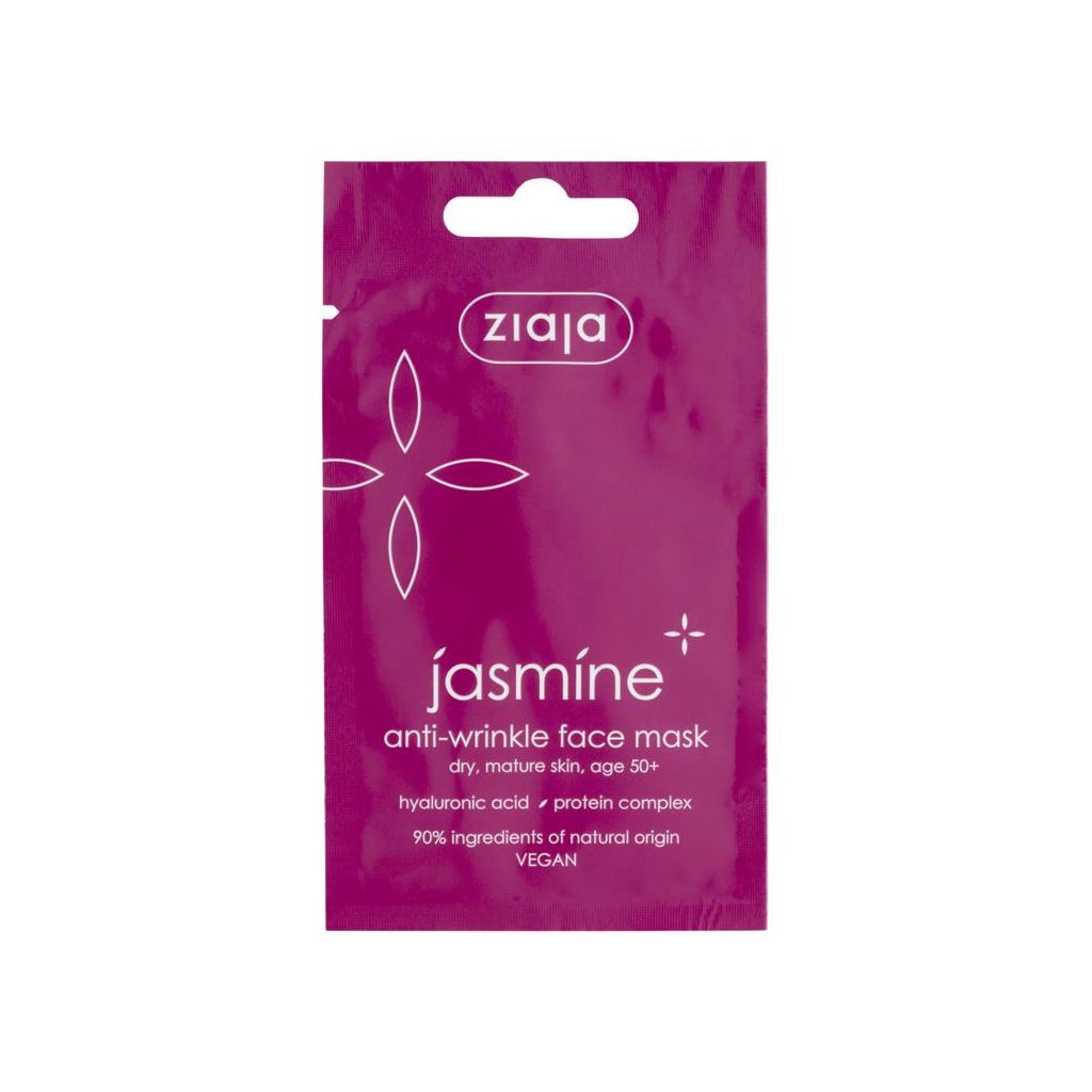Ziaja Jázmin arcmaszk ráncosodás ellen hyaluronsavval (7 ml)