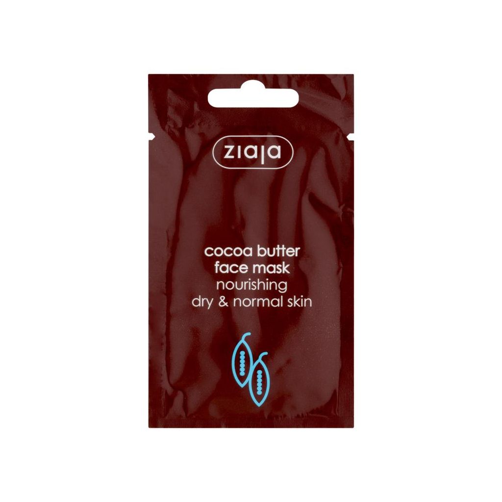 Ziaja kakaóvaj arcmaszk száraz és normál bőrre tápláló és hidratáló hatással (7 ml)