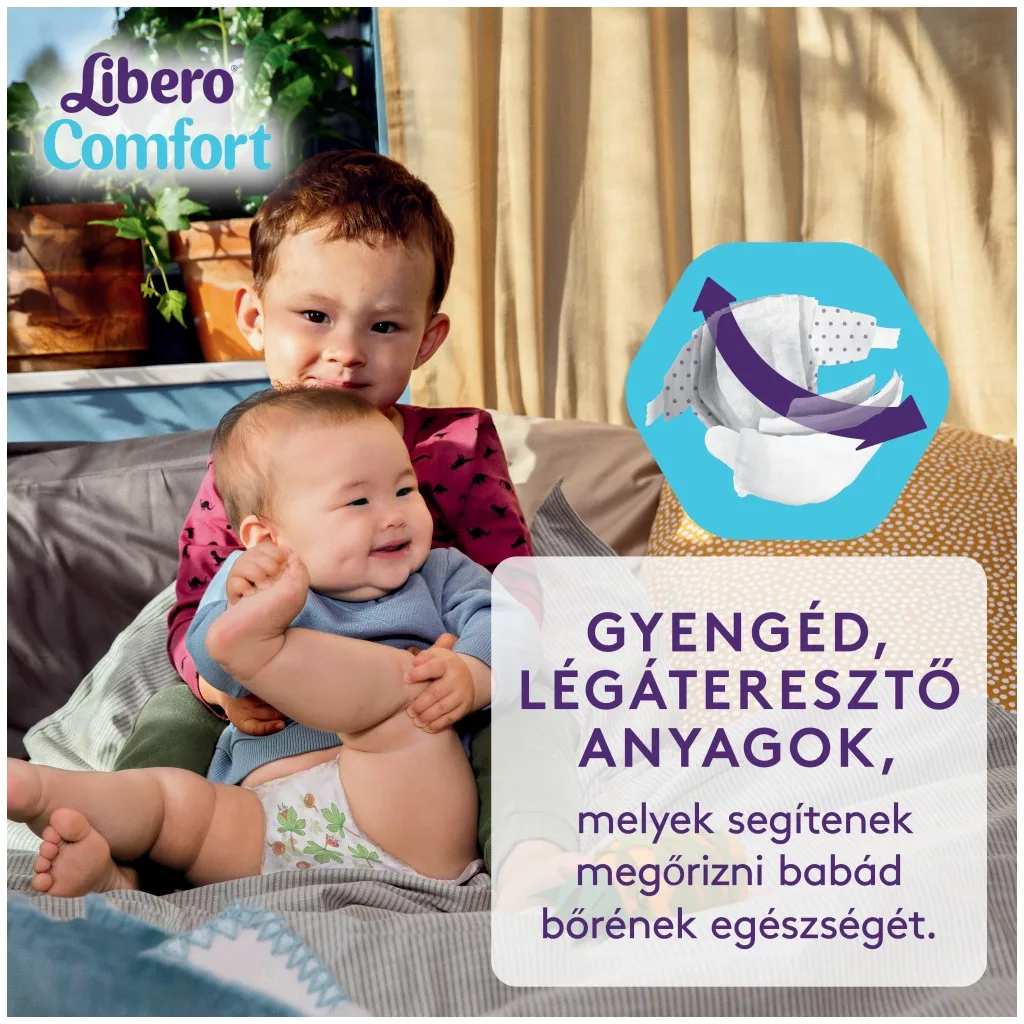 Libero Comfort 7 pelenka, 16-26 kg, 62 db