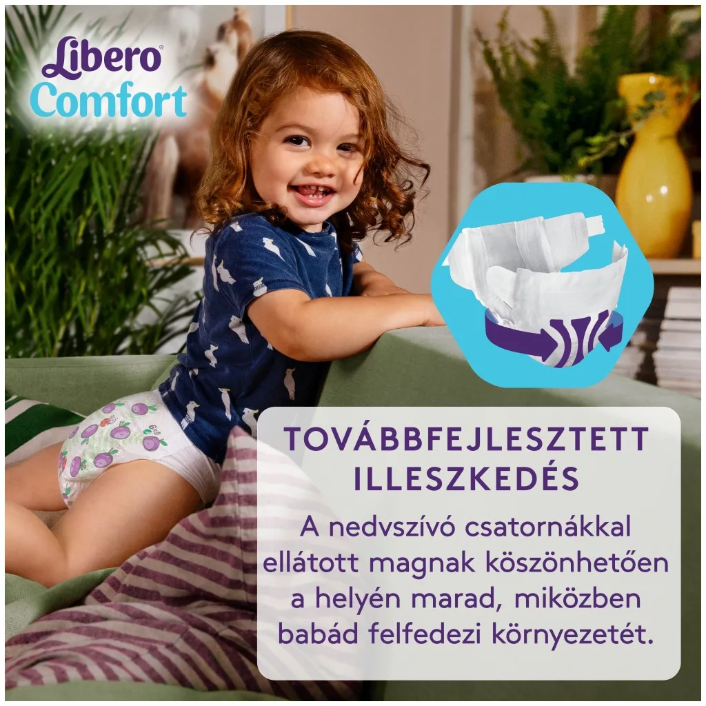 Libero Comfort 7 pelenka, 16-26 kg, 62 db