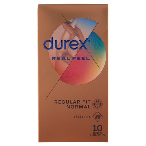 Durex Real Feel latexmentes óvszer (10 db)