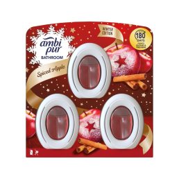 Ambi Pur Spiced Apple fürdőszobai légfrissítő (3 db)