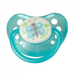 BabyBruin szilikon játszócumi 0-6 hó (pillangó)