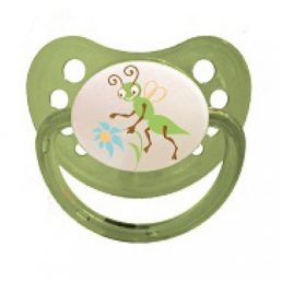   BabyBruin ortodónikus szilikon játszócumi 16-32 hó (tücsök)