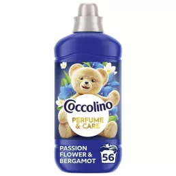   Coccolino Perfume & Care Passion Flower & Bergamot öblítő 1288 ml (56 mosás)