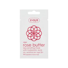   Ziaja rózsavaj fiatalító arcmaszk hyaluronsavval száraz és érzékeny bőrre 30+ (7 ml)