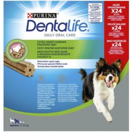   Purina Dentalife Medium jutalomfalat kutyáknak multipack 24 db (552 g)