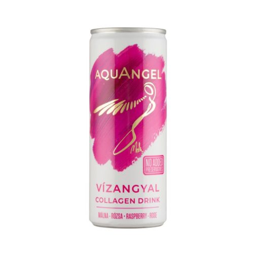 Vízangyal AquaAngel Kollagénes ital - Málna & Rózsa (250 ml)