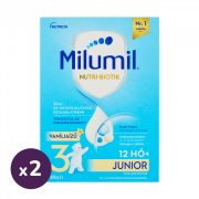 Milumil 3 Junior vanília ízű gyerekital 12 hó+ (2x600 g)