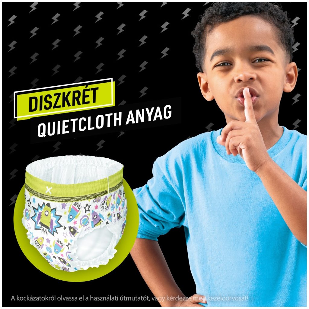 Pampers Ninjamas Pyjama Pants éjszakai bugyipelenka űrhajós 7, 17-30 kg, 60 db