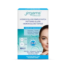   JimJams Pure & Clear Hidrokolloid pattanástapasz BHA + HA (30 db)