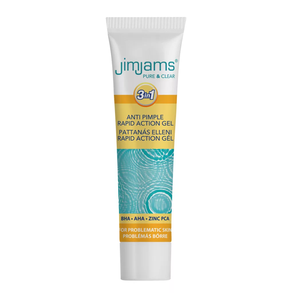 JimJams Pure & Clear Pattanás elleni rapid action gél (15 ml)