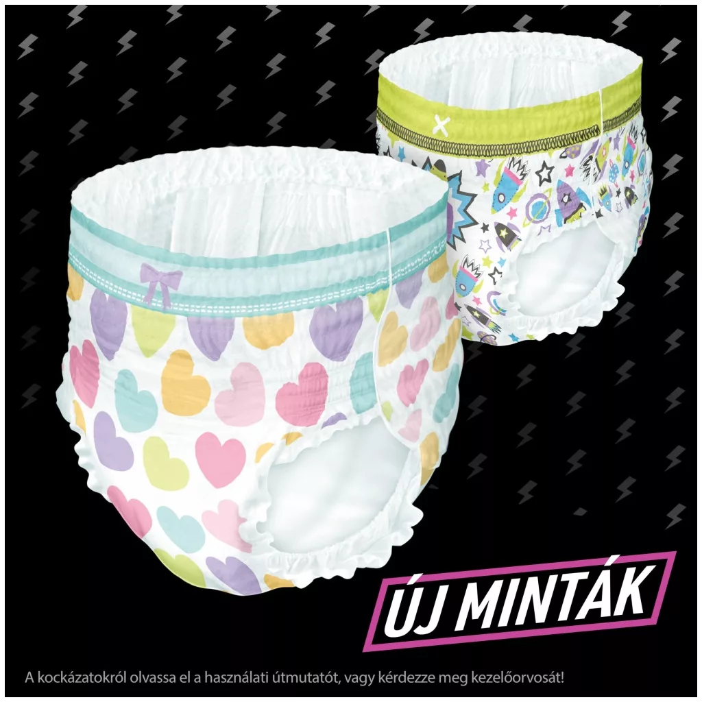 Pampers Ninjamas Pyjama Pants éjszakai bugyipelenka űrhajós 8-12, 27-43 kg, 9 db