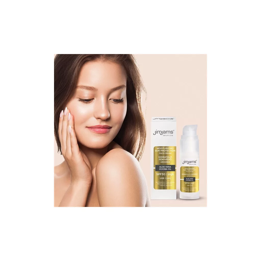 JimJams Serum Line Hidratáló fényvédő arckrém SPF30 (30 ml)